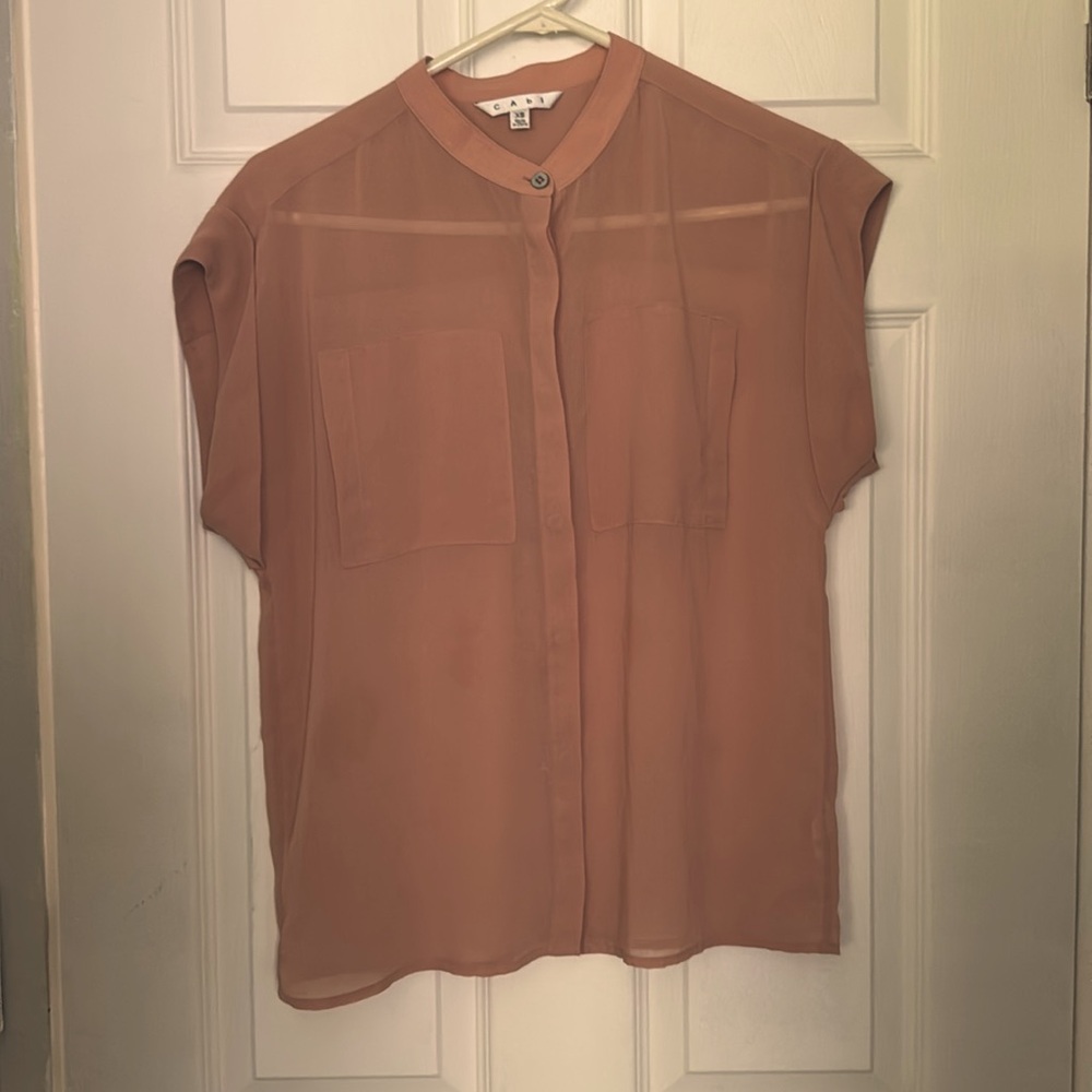 Cabi sheer blouse